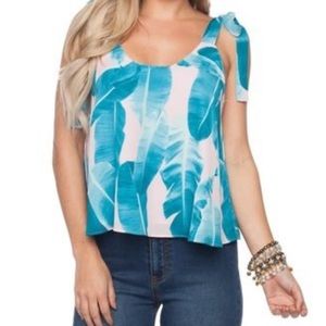 Tie Shoulder Tank Top